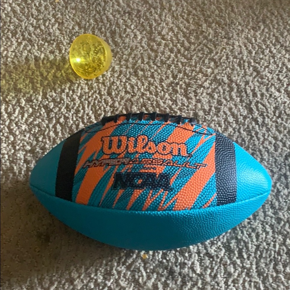 Blue Wilson football - Picture 1 of 2
